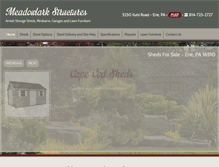 Tablet Screenshot of meadowlarkstructures.com